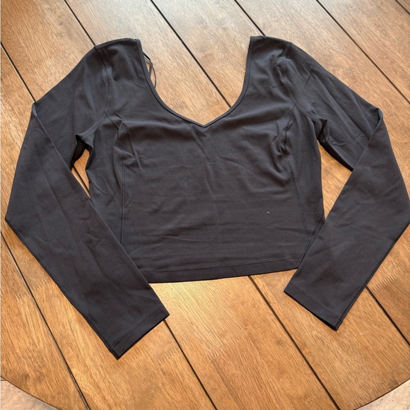 Lululemon Align Nulu Long Sleeve Tee - Picture 1 of 5